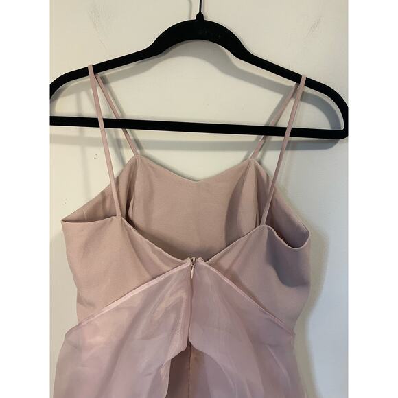 Touchup Ateliere Organza Mini Dress Blush Pink Tulle Romantic Ballerinacore sz S - Picture 4 of 6